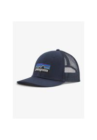 Czapka z daszkiem Patagonia P-6 Logo LoPro Trucker Hat - new navy. Kolor: niebieski