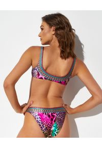 Camilla - CAMILLA - Dwustronny top od bikini Surrealist Suspension. Kolor: brązowy. Materiał: tkanina. Wzór: motyw zwierzęcy #6