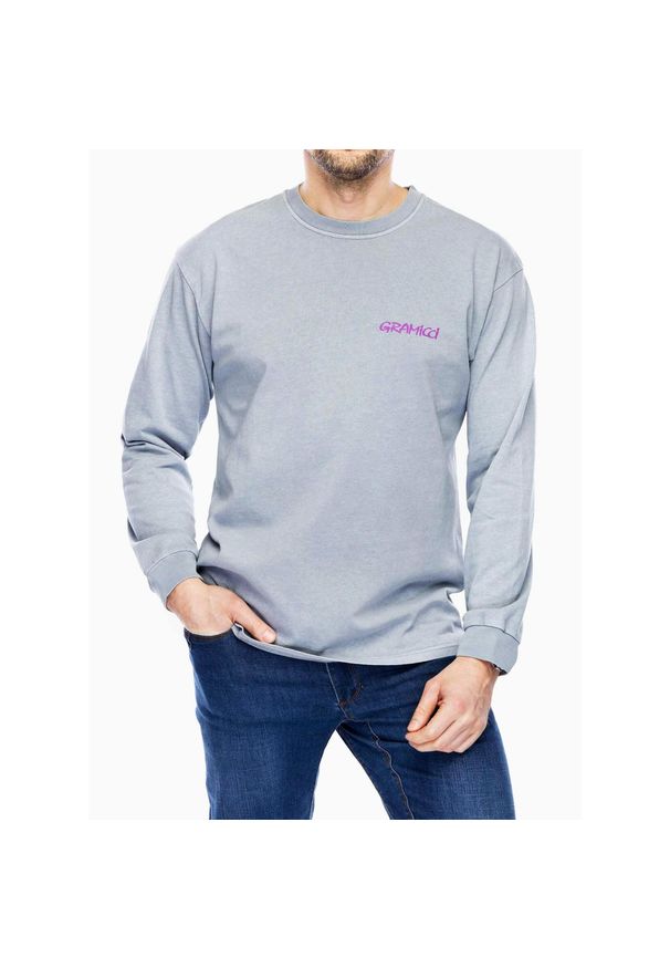 Longsleeve Gramicci Carabiner L/S Tee. Kolor: szary. Długość rękawa: długi rękaw