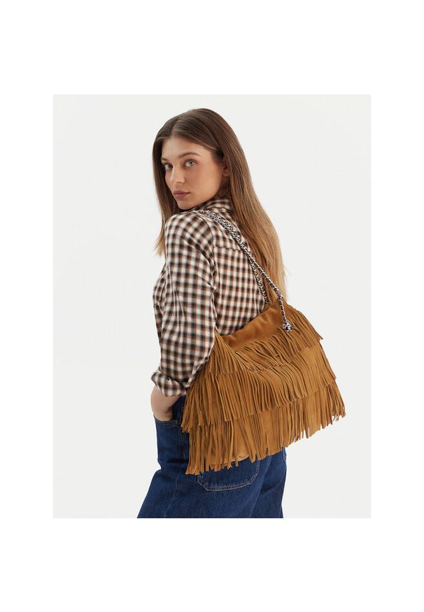 Torebka Tory Burch. Kolor: brązowy