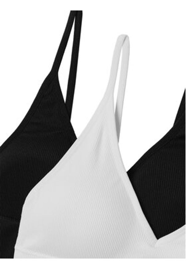 Reebok Komplet biustonoszy MAGGIE - AW24 (2-pack) Kolorowy. Materiał: poliamid, nylon. Wzór: kolorowy