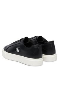 Calvin Klein Sneakersy Basket Cupsole Laceup Lth Ml YM0YM01460 Czarny. Kolor: czarny. Materiał: skóra #5