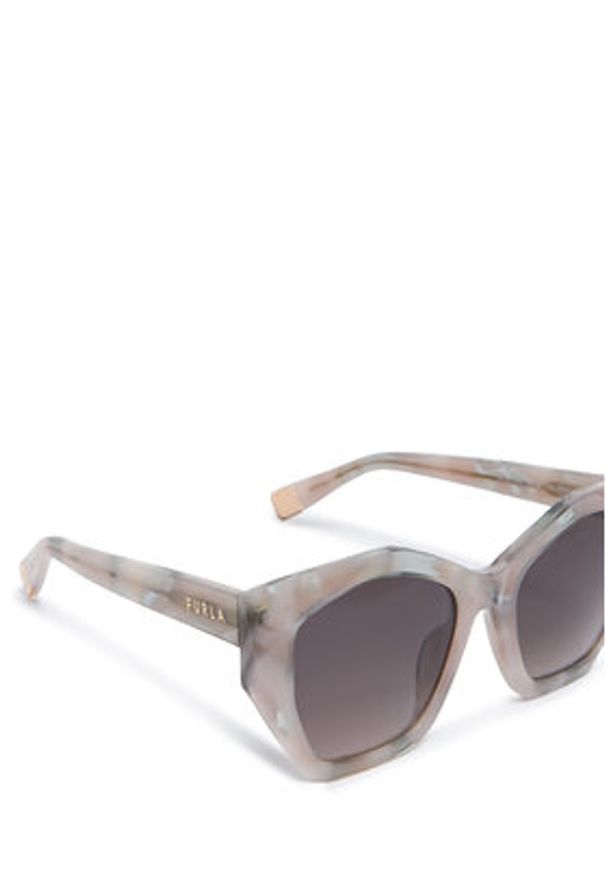 Furla Okulary przeciwsłoneczne WD00130 BX3773 3389S Écru