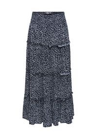 only - ONLY Spódnica maxi Fernanda 15375238 Granatowy Regular Fit. Kolor: niebieski. Materiał: wiskoza #5
