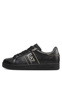 EA7 Emporio Armani Sneakersy X8X102 XK258 M701 Czarny. Kolor: czarny. Materiał: skóra