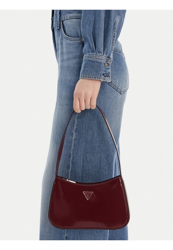 Guess Torebka Arnela HWNY94 96170 Bordowy. Kolor: czerwony. Materiał: skórzane