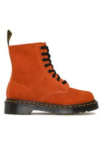 Dr. Martens Glany 1460 Pascal 27854874 Pomarańczowy. Kolor: pomarańczowy. Materiał: zamsz, skóra #1