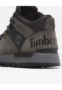 Timberland Sprint Trekker MID LACE UP WATERPROOF GREY NUBUCK Sneakersy męskie. Kolor: szary. Materiał: nubuk. Sport: bieganie #3