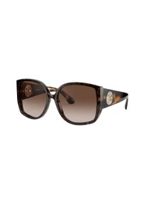Burberry - Okulary przeciwsłoneczne 0BE4290. Kolor: brązowy
