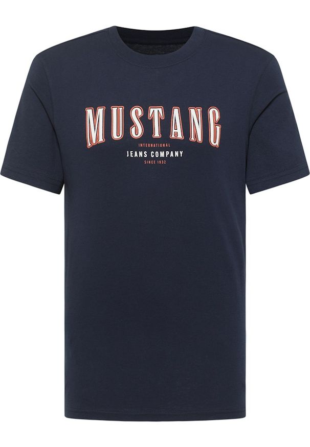 Męski T-Shirt Mustang Style Austin Dark Sapphire 1016266 4136