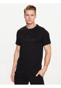 4f - 4F T-Shirt 4FSS23TTSHM539 Czarny Regular Fit. Kolor: czarny. Materiał: bawełna