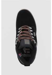 Etnies Buty zamszowe Jefferson kolor czarny. Nosek buta: okrągły. Zapięcie: sznurówki. Kolor: czarny. Materiał: zamsz. Szerokość cholewki: normalna. Technologia: Thinsulate #2