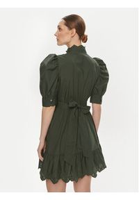 GAP - Gap Sukienka koszulowa 792564 Zielony Regular Fit. Kolor: zielony. Materiał: bawełna. Typ sukienki: koszulowe