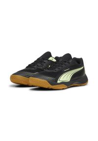 Puma - Halowe buty sportowe Solarflash III PUMA Black Fizzy Apple Yellow. Kolor: żółty, wielokolorowy, czarny. Sport: piłka ręczna #1