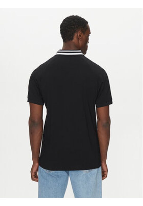 BOSS Polo 50538176 Czarny Regular Fit. Typ kołnierza: polo. Kolor: czarny. Materiał: bawełna