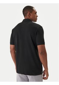 La Martina Polo BPMP01 PK031 Czarny Regular Fit. Typ kołnierza: polo. Kolor: czarny. Materiał: bawełna #4