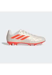 Buty do piłki nożnej dla dorosłych Adidas Copa Pure.3 FG. Kolor: pomarańczowy, wielokolorowy, biały