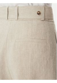 BOSS Szorty materiałowe Tojuna 50558545 Beżowy Relaxed Fit. Kolor: beżowy. Materiał: len #5