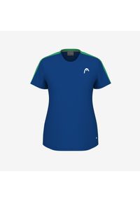 Head - T-Shirt damski TIE-BREAK. Kolor: niebieski. Sport: tenis