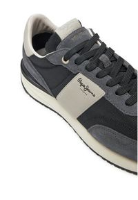 Pepe Jeans Sneakersy PMS60020 Czarny. Kolor: czarny. Materiał: zamsz, skóra #4