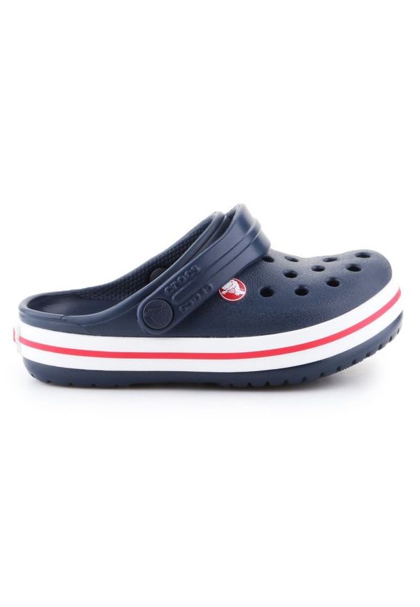 Klapki Crocs Crocband Clog Jr 204537-485 granatowe. Kolor: niebieski. Materiał: materiał