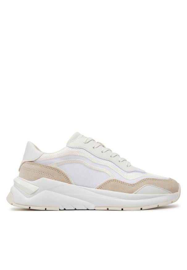Sneakersy BOSS. Kolor: beżowy