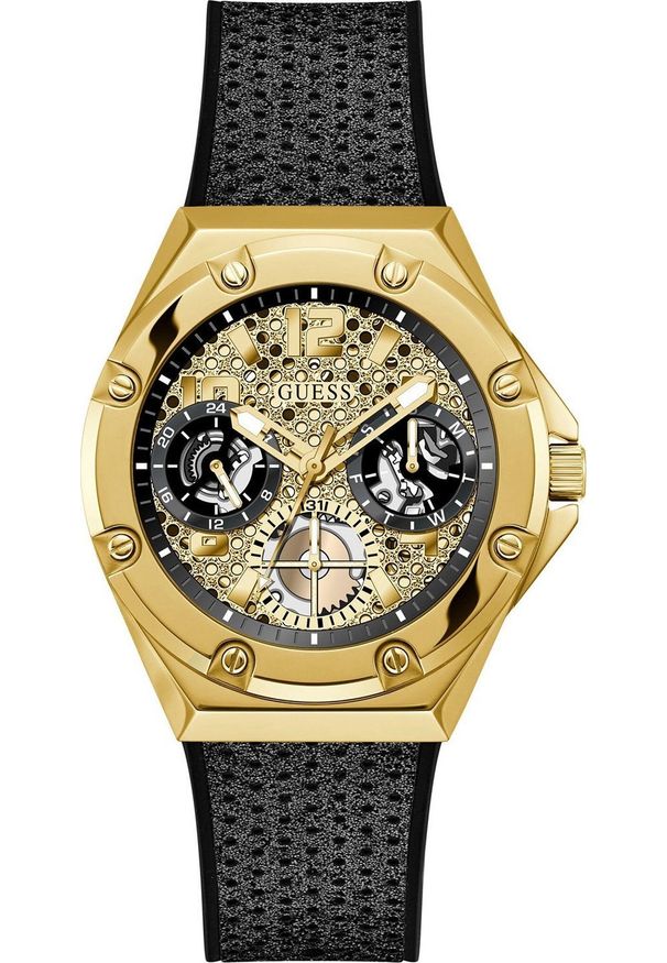 Zegarek Guess Zegarek damski Guess GW0620L2 czarny. Kolor: czarny