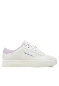 Calvin Klein Jeans Sneakersy Classic Cupsole Lowlaceup Lth Wn YW0YW01444 Biały. Kolor: biały #1