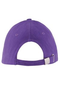 SOL'S - Czapka Z Daszkiem Buffalo 6 Panel. Kolor: fioletowy