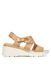Hispanitas Sandały HV264570 C005 Beżowy. Kolor: beżowy. Materiał: skóra #1