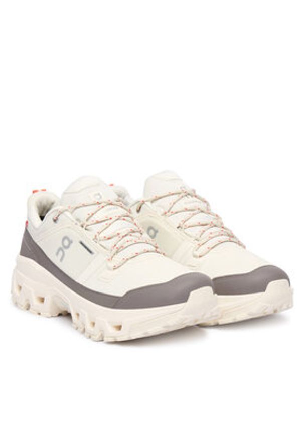 On Sneakersy Cloudrock Low WP 3MF10253334 Biały. Kolor: biały. Materiał: materiał