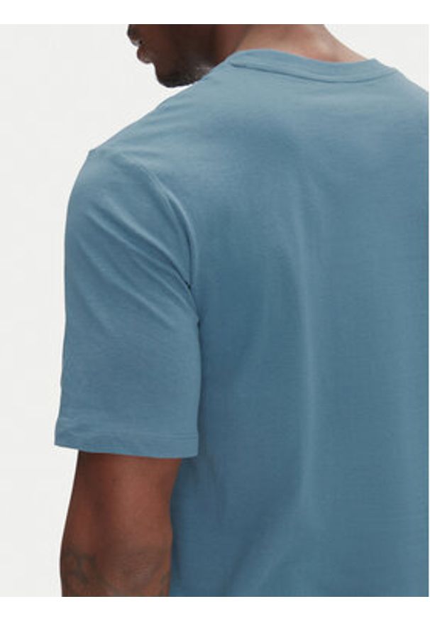 Jack & Jones T-Shirt Eljah 12268472 Niebieski Relaxed Fit. Kolor: niebieski. Materiał: bawełna