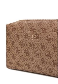 Guess Kosmetyczka PW7533 P5315 Beżowy. Kolor: beżowy. Materiał: skóra