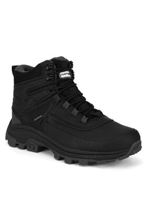 Hunter Trekkingi Aww Evergreen Snow Hiker (W) Czarny. Kolor: czarny. Materiał: materiał