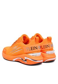 Plein Sport Sneakersy FAES USC0779 STE003N Pomarańczowy. Kolor: pomarańczowy. Materiał: materiał