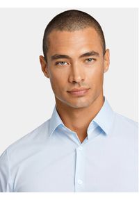 Lindbergh Koszula 30-203172 Błękitny Slim Fit. Kolor: niebieski. Materiał: bawełna #8