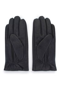 Wittchen - Męskie rękawiczki z gładkiej skóry czarne. Kolor: czarny. Materiał: skóra. Wzór: gładki. Sezon: jesień, zima. Styl: elegancki #2