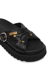 Pinko - PINKO Klapki Kate 09 SD0537 P003 Czarny. Kolor: czarny. Materiał: skóra #6