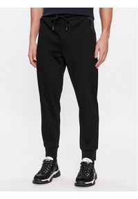 BOSS - Boss Spodnie dresowe Lamont 141 50499243 Czarny Regular Fit. Kolor: czarny. Materiał: bawełna, dresówka #1