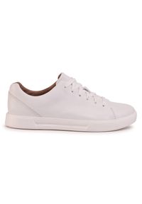 Sneakersy Clarks. Kolor: biały #1