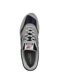 Buty do chodzenia męskie New Balance 997. Zapięcie: sznurówki. Kolor: szary. Materiał: tkanina, materiał, skóra, syntetyk. Szerokość cholewki: normalna. Sport: turystyka piesza