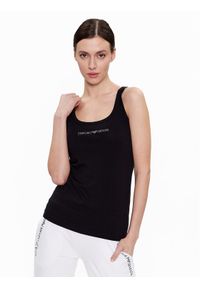Emporio Armani Underwear Top 162581 3R223 00020 Czarny Regular Fit. Kolor: czarny. Materiał: bawełna