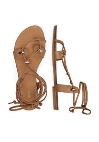 DeeZee Sandały F103-57 Brązowy. Kolor: brązowy. Materiał: syntetyk, materiał #5