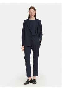 Weekend Max Mara Marynarka Colibri 2625916021 Granatowy Regular Fit. Kolor: niebieski. Materiał: bawełna #5