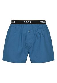 BOSS Komplet bokserek 50545913 Niebieski. Kolor: niebieski. Materiał: bawełna #4