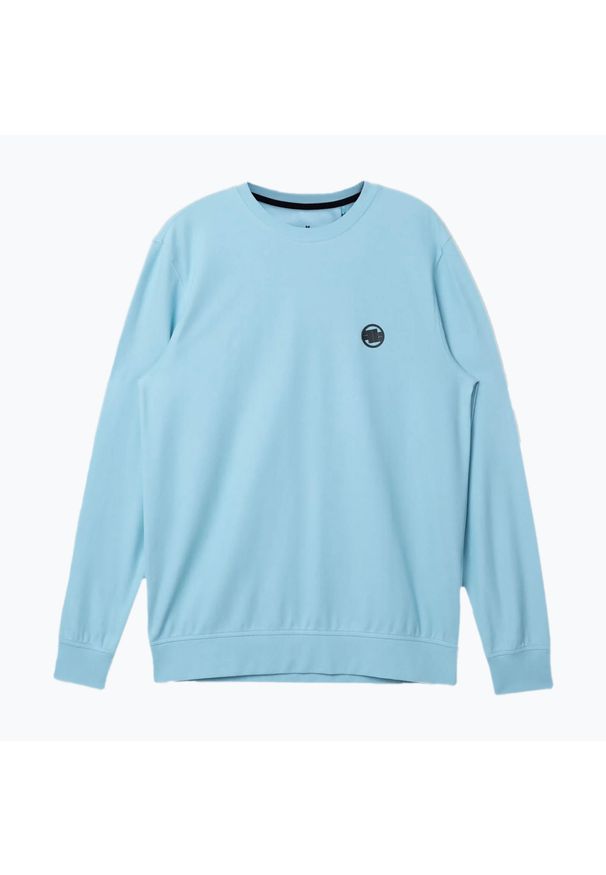 PITBULL - Longsleeve męski Pitbull Rockey. Kolor: niebieski. Długość rękawa: długi rękaw