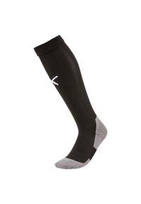 Getry piłkarskie Puma Liga Core Socks. Kolor: wielokolorowy, czarny, biały. Materiał: elastan, poliester, bawełna. Sport: piłka nożna #1