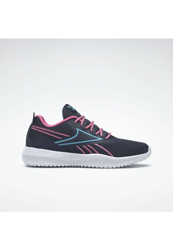 Reebok - Buty na co dzień do biegania młodzieżowe REEBOK FLEXAGON ENE sportowe. Okazja: na co dzień. Kolor: niebieski, wielokolorowy. Materiał: syntetyk, tkanina, materiał. Sport: turystyka piesza