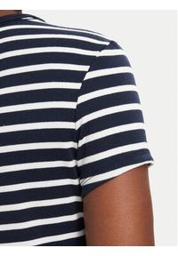 Tommy Jeans T-Shirt DW0DW17383 Granatowy Regular Fit. Kolor: niebieski. Materiał: bawełna #4