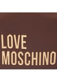 Love Moschino - LOVE MOSCHINO Torebka JC4189PP0HKD0301 Brązowy. Kolor: brązowy. Materiał: skórzane